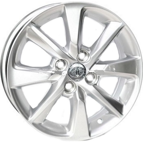 Replica Volkswagen (RX5113) W6.5 R15 PCD5x100 ET35 DIA57.1 silver